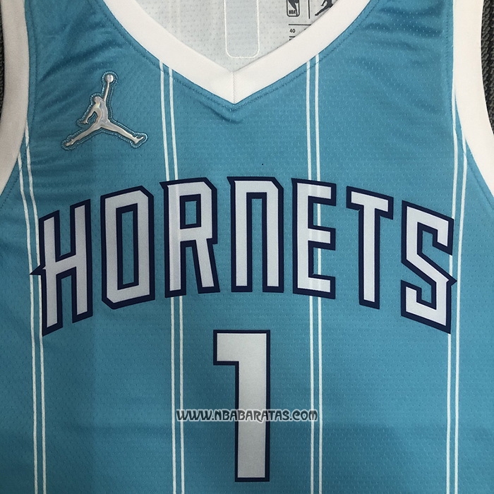 Camiseta Charlotte Hornets LaMelo Ball #1 Icon 2022-23 Verde